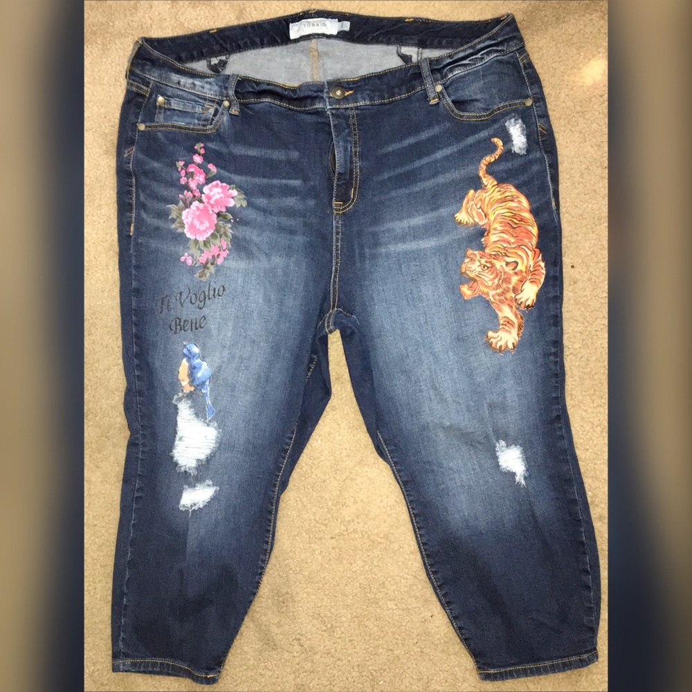 TORRID ADORABLE JEANS